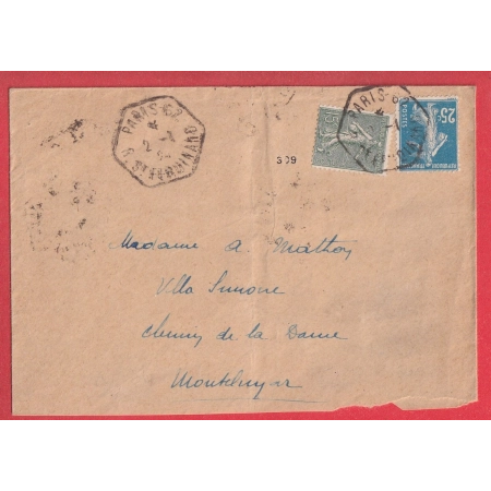 N°130 140 LEVEE EXCEPTIONNELLE PARIS 62 R ST FERDINAND POUR MONTELIMAR DROME