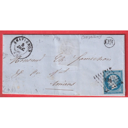 N°14 PC 834 CHAVIGNON AISNE OR CHEVRIGNY POUR AMIENS SOMME ECHANTILLON TISSUS