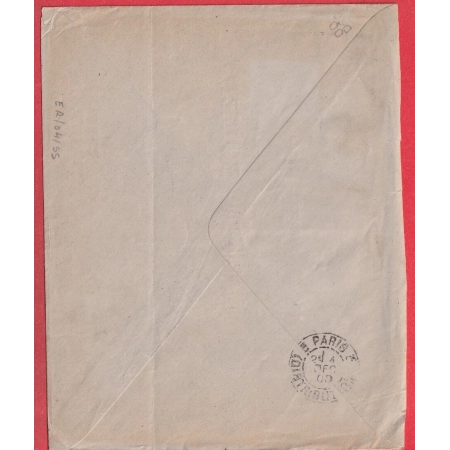 N°90 PAIRE + N°75 LEVEE EXCEPTIONNELLE LYON LES TERREAUX POUR PARIS