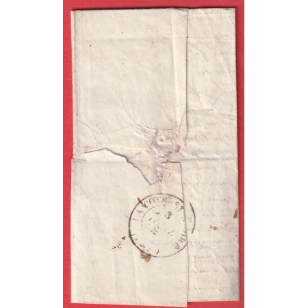 CAD TYPE 13 LE GRAND LEMPS ISERE 1840 BOITE RURALE H BIOL + DECIME RURAL