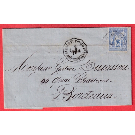 N°78 CONVOYEUR STATION CHATEAUNEUF SUR CHARENTE POUR BORDEAUX