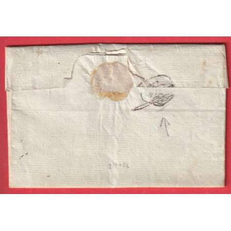 CACHET ARRIVEE PARAPHEE DE PERPIGNAN PYERENEES ORIENTALES DEPART 65 PRADES 1823