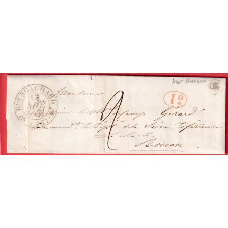 CAD TYPE 12 BOUGACHARD EURE OR HAUT COMMON DECIME RURAL POUR ROUEN SEINE INFERIEURE