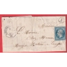 N°22 GC 4105 VARENNES SUR AMANCE HAUTE MARNE BOITE RURALE J CHAMPIGNY SUR VARENNES POUR LANGRES