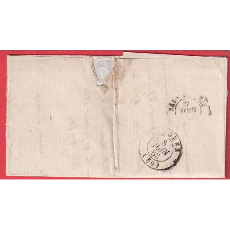 N°22 GC 4105 VARENNES SUR AMANCE HAUTE MARNE BOITE RURALE J CHAMPIGNY SUR VARENNES POUR LANGRES