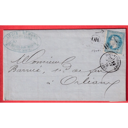 N°29 GC 1340 DOULAINCOURT HAUTE MARNE CAD TYPE 16 OR ROCHES SUR ROGNON POUR ORLEANS LOIRET