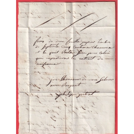 MARQUE P12P ST REMY BOUCHES DU RHONE AN13 1805 TEXTE DE EYRAGUES AU DOS ST REMY A SEC POUR LE VAR