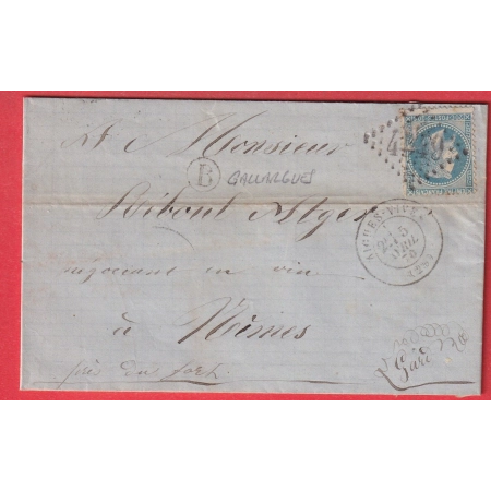 N°29 GC 4549 AIGUES VIVES GARD BOITE RURALE B GALLARGUES POUR NIMES