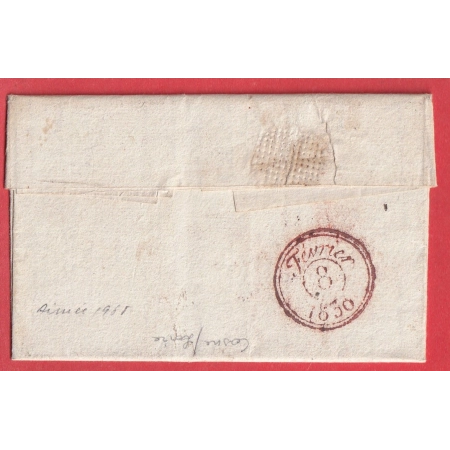 MARQUE 56 DONZY NIEVRE TEXTE PROPRIETES DU COMTE DE CHOISEUIL POUR PARIS 1830