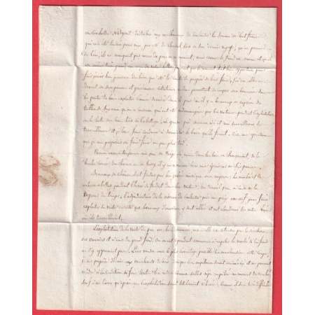 MARQUE 56 DONZY NIEVRE TEXTE PROPRIETES DU COMTE DE CHOISEUIL POUR PARIS 1830