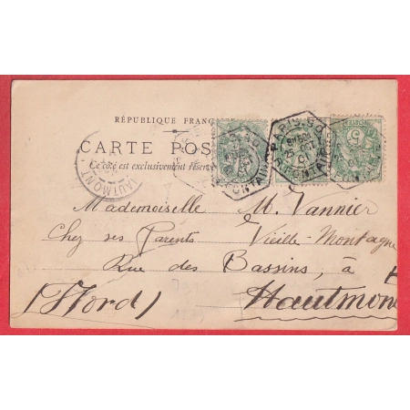 N°111 X3 PARIS 90 R FONTAINE 8H50S LEVEE EXCEPTIONNELLE HAUTMONT NORD
