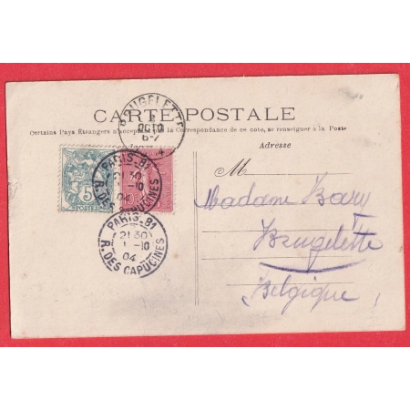 N°111 129 LEVEE EXCEPTIONNELLE PARIS  81 R DES CAPUCINES BRUGELETTE BELGIQUE