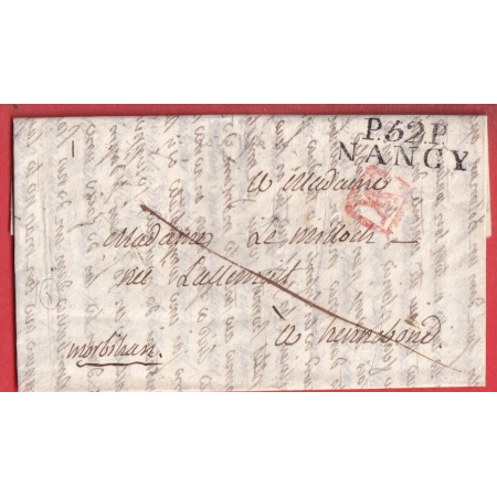 MARQUE P52P NANCY MEURTHE ET MOSELLE POUR HENNEBOND MORBIHAN 33X11 INDICE 8