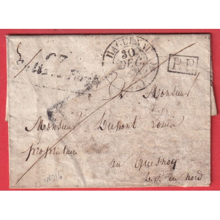 CURSIVE 67 SOULTZ LA FORET POUR LE QUESNOY NORD + PP NOIR INDICE 17