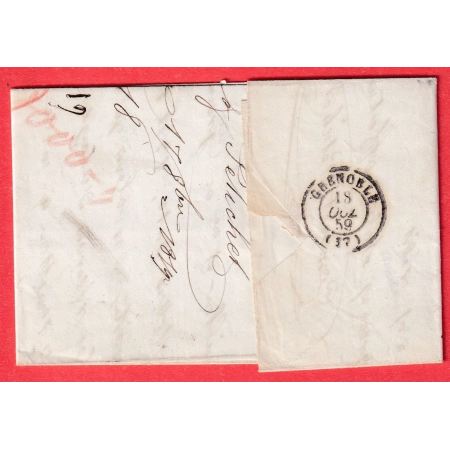 N°16 PC 2205 LA MURE ISERE POUR GRENOBLE