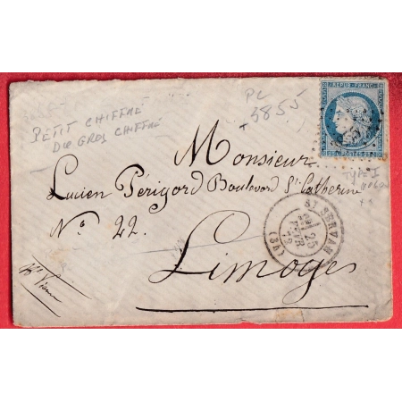 N°60 PC DU GC 3855 ST SERVAN ILLE ET VILAINE POUR LIMOGES HAUTES VIENNE