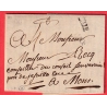 MARQUE LILLE NORD LN°7 1717 POUR MONS EN BELGIQUE INDICE 15