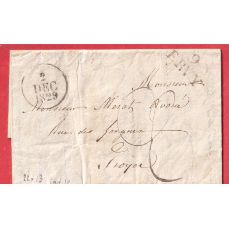 MARQUE 9 ERVY AUBE POUR TROYES INDICE 10