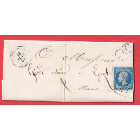 N°14A PC 3213 STE MENEHOULD MARNE BOITE RURALE V ECLAIRES POUR EPENSE