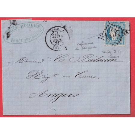 N°37 VARIETE SUARNET 7 ENFONCEMENT FILET GC 1407 ERNEE MAYENNE POUR ANGERS