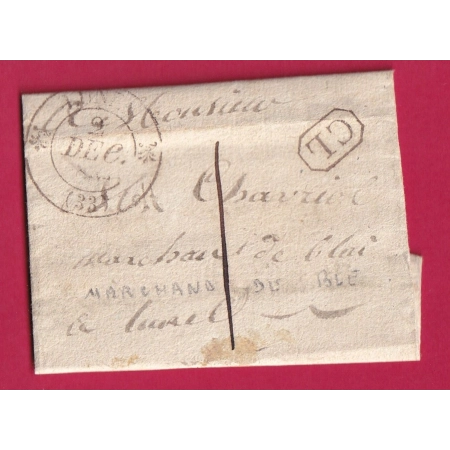 CAD TYPE 12 LUNEL HERAULT CL EN NOIR TAXE LOCALE 1 POUR LUNEL