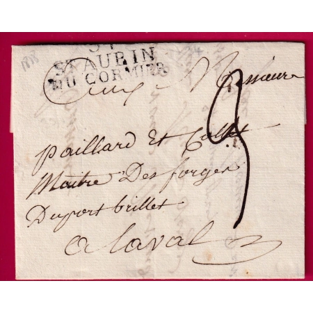 MARQUE 34 ST AUBIN DU CORMIER ILLE ET VILAINE POUR LAVAL MAYENNE INDICE 13