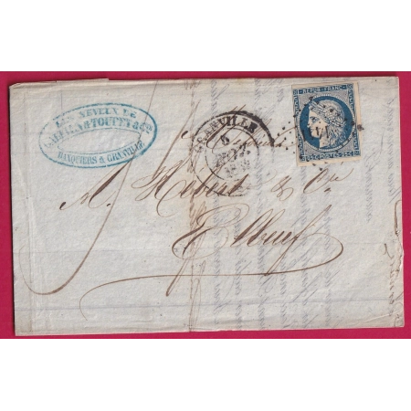 N°4 PC 1441 GRANVVILLE CAD TYPE 14 MANCHE POUR ELBEUF SEINE ET MARNE