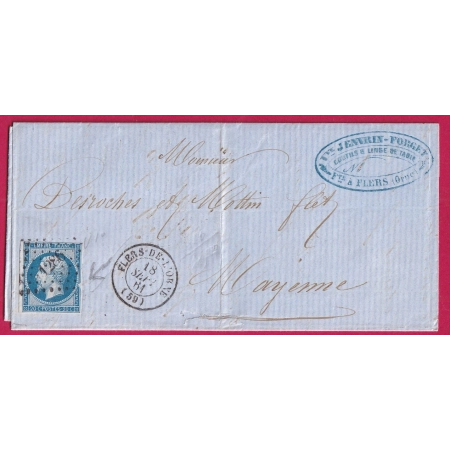 N°14 VARIETE ENCOCHE DERRIERE LA TETE PC 1286 FLERS DE L'ORNE POUR MAYENNE