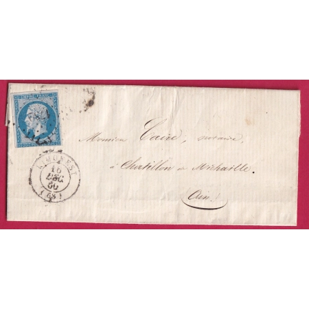 N°14 PC 1732 LIMONEST RHONE POUR CHATILLON EN MICHAILLE AIN