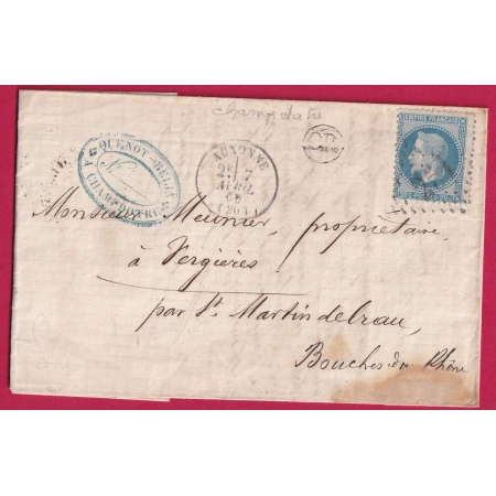 N°29 GC 251 AUXONNE COTE D'OR OR CHAMPOTRE ST MARTIN DE CRAU BOUCHES DU RHONE