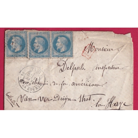 N°29 X3 PARIS ETOILE 1 PL DE LA BOURSE POUR LA HAYE PAYS BAS
