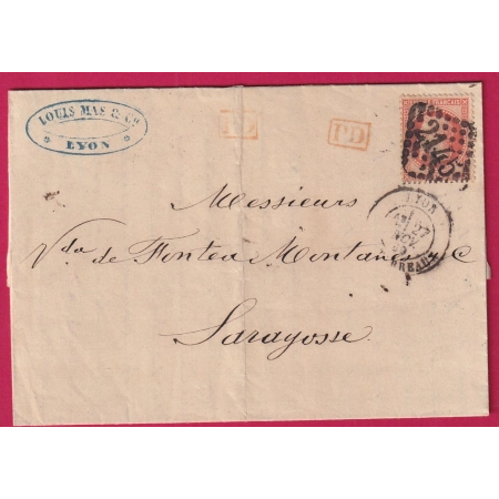 N°31 GC 2145 LYON LES TERREAUX POUR SARAGOSSE ESPAGNE