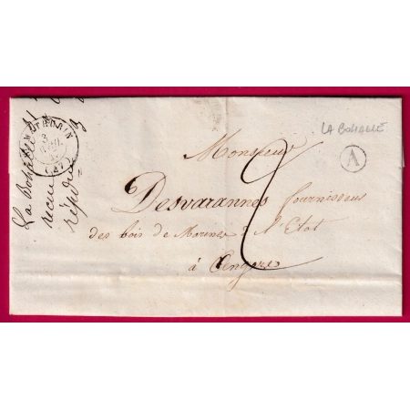 CAD TYPE 15 ST MATHURIN MAINE ET LOIRE BOITE RURALE A LA BOHALLE POUR ANGERS