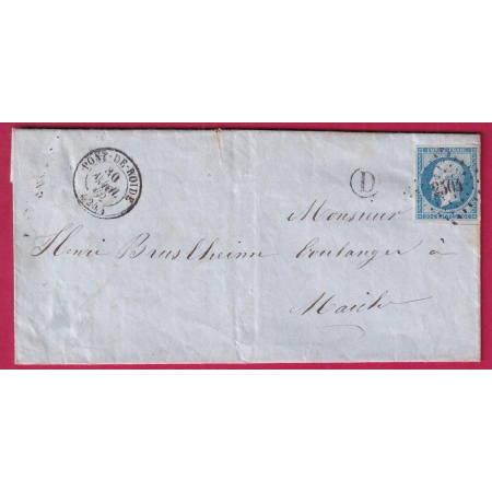 N°14B PC 2504 PONT DE ROIDE DOUBS BOITE RURALE D DAMBELIN POUR MAICHE