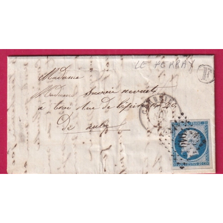 N°14 PC 949 CORBEIL SEINE ET OISE BOITE RURALE F LE PERRAY POUR TROYES