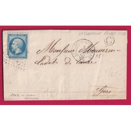 N°22 GC 2088 LE LOROUX BOTTEREAU LOIRE INFERIEURE BOITE RURALE C LE CHAPELLE BASSE MER