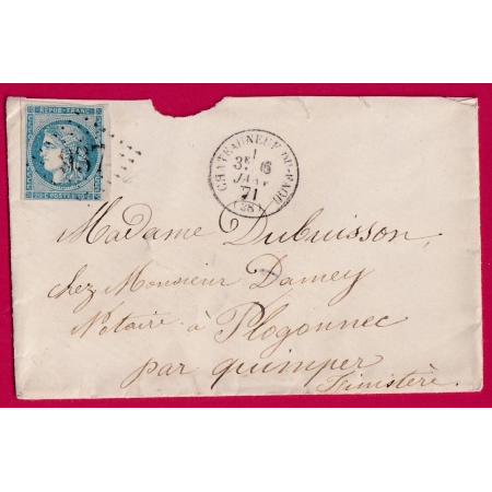 N°45B GC 937 CHATEAUNEUF DU FAOU FINISTERE POUR QUIMPER