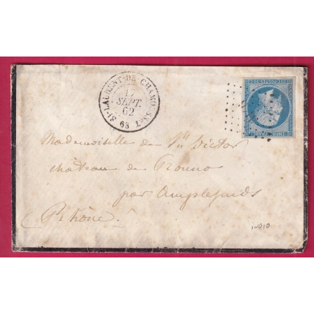 N°14 PC 3146 ST LAURENT DE CHAMOUSSET RHONE POUR AMPLEPUIS INDICE 10