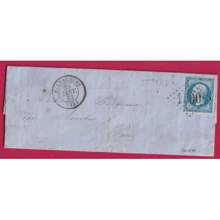 N°22 GC 1500 FERVACQUES CALVADOS POUR PARIS OR A IDENTIFIER