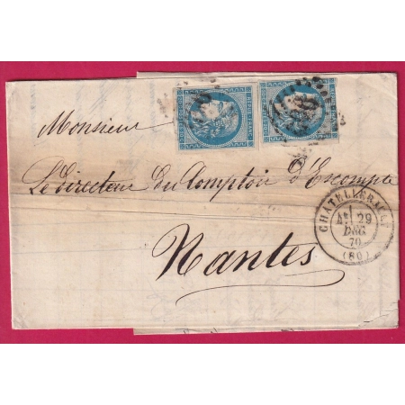 N°45B X2 GC 955 CHATELLERAULT VIENNE POUR NANTES