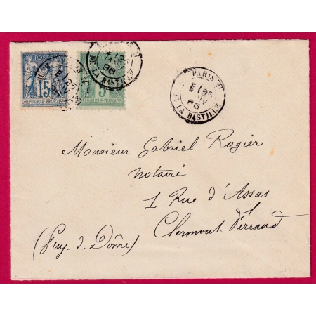 N°75 90 LEVEE EXCEPTIONNELLE PARIS R DE LA BASTILLE E2 POUR CLERMONT FERRAND