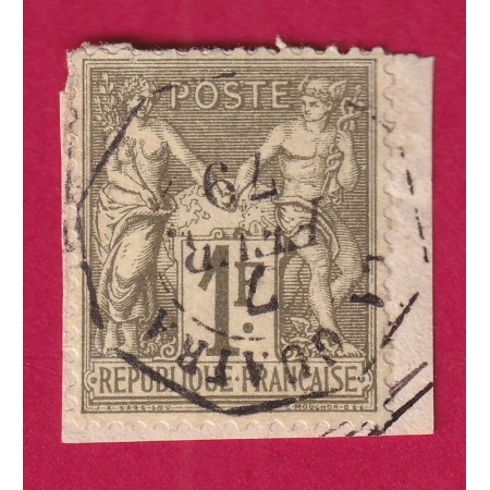 N°72 CACHET MARITIME LA GUAYRA VENEZUELA -FRAGMENT-TB