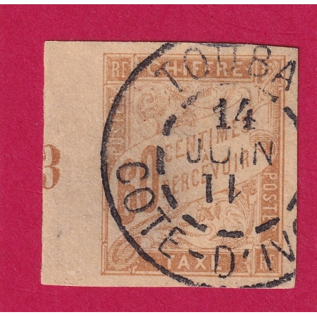 N°24 TAXES -CAD  TOUBA CÔTE D'IVOIRE -TB