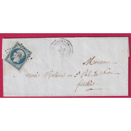 N°10 PC 773 CHÂTEAU RENARD PROVENCE BOUCHES DU RHÔNE  ST. POL DE LION FINISTERE