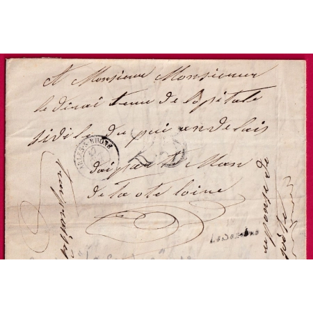 CURSIVE 12 LE SAMBUC BOUCHES DU RHONE T15 ARLES SUR RHONE 1852 ST ETIENNE LOIRE INDICE 20