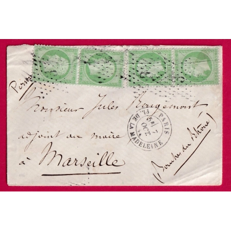 N°20 DEUX PAIRES PARIS ETOILE 3 PL DE LA MADELEINE POUR MARSEILLE