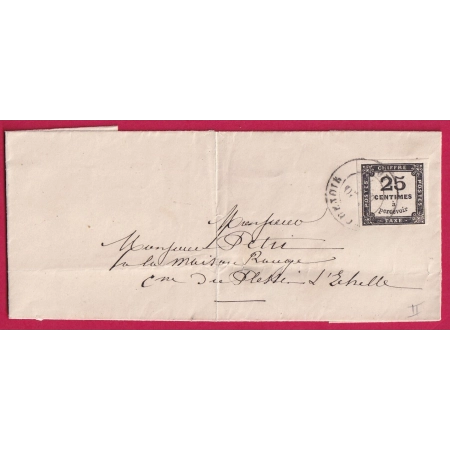 TAXE N°5 TTB CAD MARCHENOIR LOIR ET CHER POUR LE PLESSIS L'ECHELLE