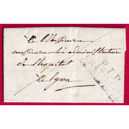 MARQUE P1P CHATILLON DE MICHAILLE AI POUR LYON 1821 INDICE 14