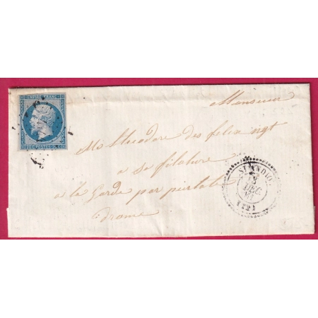 N°14 PC 4144 ST ANDIOL BOUCHES DU RHONE CAD TYPE 22 PIERRELATTE DROME INDICE 16