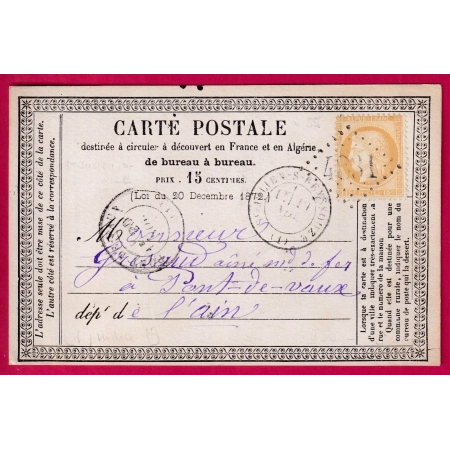 N°55 GC 4831 ST JULIEN SUR REYSSOUZE AIN POUR PONT DE VAUX INDICE 19